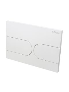 Кнопка смыва BelBagno BB-11-BL, белый глянец